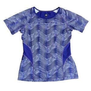 REI Women's Purple Patterned Top Sz S